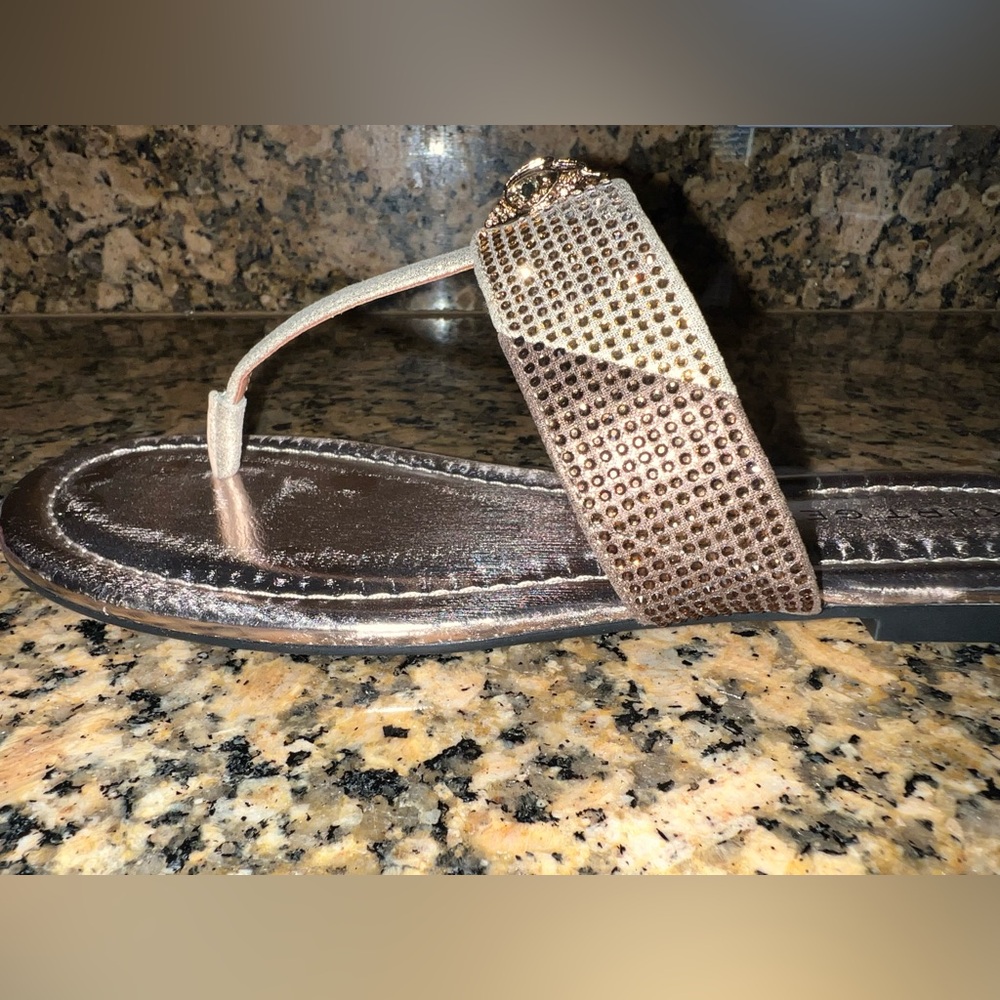 NEW! Kurt Geiger Kensington T-Bar Sandal Sz. 38.5 - Picture 10 of 11